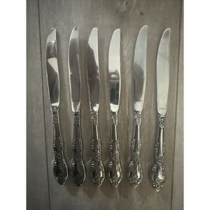 6 Oneida Profile Stainless GALVESTON‎ Pattern Dinner Knives